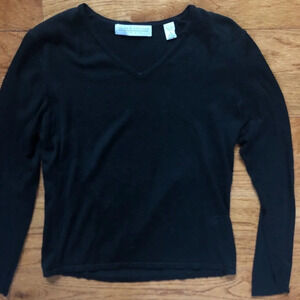 Valerie Stevens Black Sweater